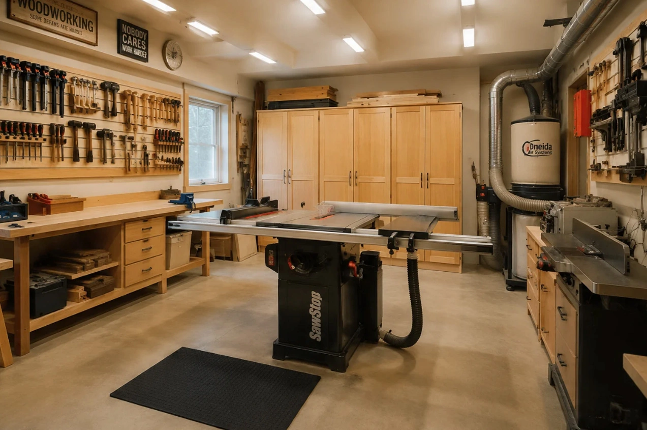 10x12 Woodworking Shop Plans