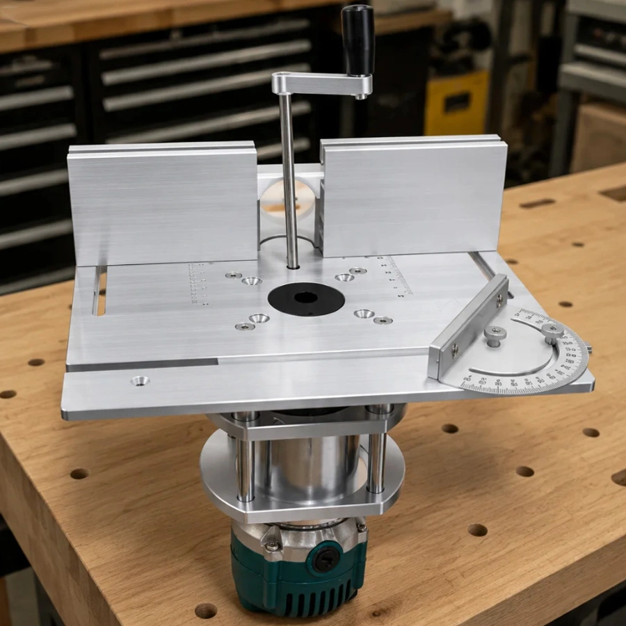Router lift kit